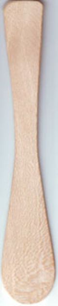 Esptula madera cuchara pequea n. 1 de 20,5 cms.