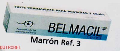   Tinte pestaas y cejas MARRON Belmacel 17 Grs.