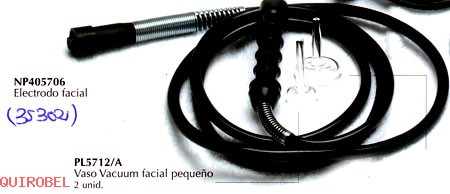  U-vac Electrodo facial Ref.NP405706