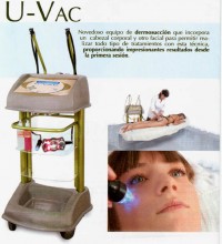 Anticelultico U-VAC. equipo de  dermosuccin 