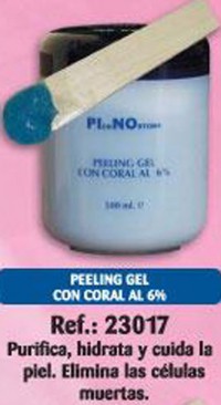 Peeling Gel con coral al 6%. Cod.:6823017