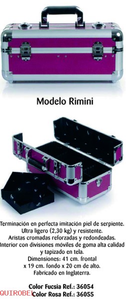   Maletin organizador Rimini Rosa. Ref.36055
