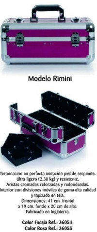 Maletin organizador Rimini Rosa. Ref.36055
