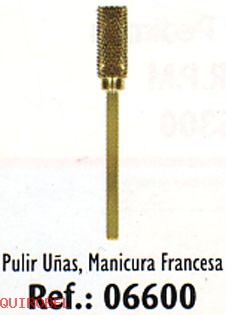   Fresa cilndrica dorada cruzada especial pulir uas, Ref. 840034 