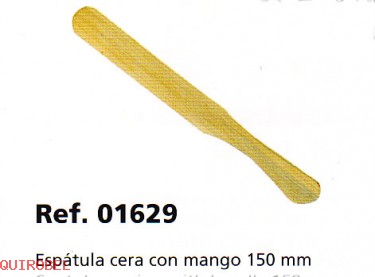   Esptula con mango pequea 15 cm.x3mm Ref.01629