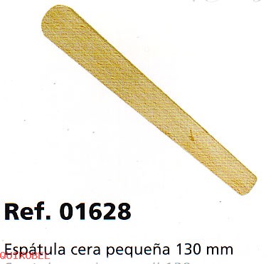   Esptula cera sin mango 130 x 4 mm. Ref.01628