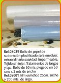 Rollo papel sudacin plastificado Ref. 8039