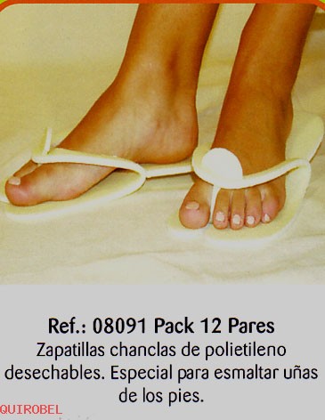   Zapatillas chancletas 24 und. Ref.8091