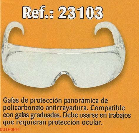   Gafas de proteccin panormica Ref.23103